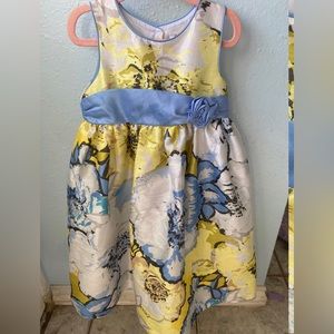 Girls Cherokee floral dress
